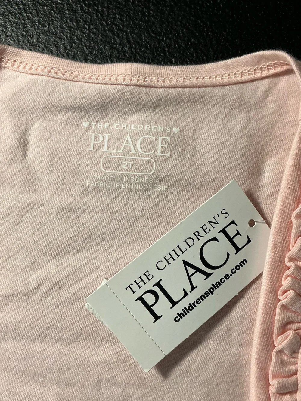 The Children's Place Light Pink Ruffle-Trim Pajama Bolero